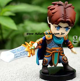 LOL League of Legends PVC Mini Action Figure Game - Garen