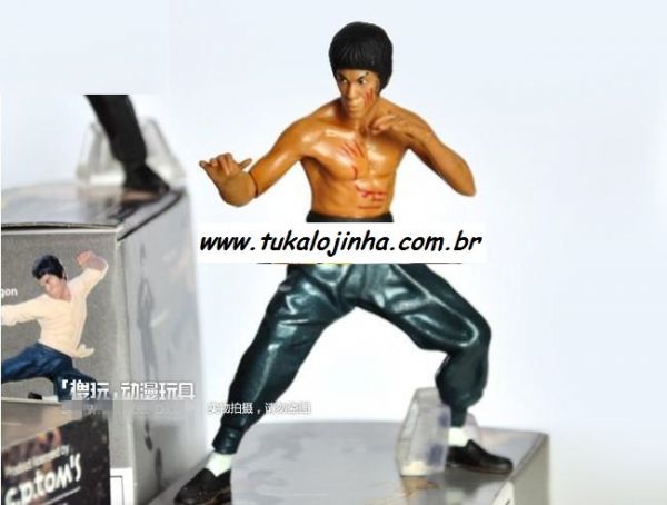 Boneco Bruce Lee - SEM CAMISA (UNIDADE) - BANDAI